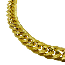 Load image into Gallery viewer, NAPIER signed vintage gold tone designer chain necklace
