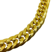 Load image into Gallery viewer, NAPIER signed vintage gold tone designer chain necklace
