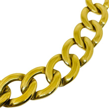 Load image into Gallery viewer, NAPIER signed vintage gold tone designer chain necklace
