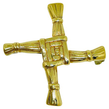 Load image into Gallery viewer, SODOR signed vintage gold tone designer brooch
