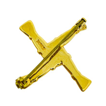Load image into Gallery viewer, SODOR signed vintage gold tone designer brooch
