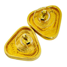 Load image into Gallery viewer, SWAROVSKI SAL signed vintage gold plated emerald crystal designer earrings
