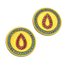 Load image into Gallery viewer, SWEET BLOOD - 18k Gold Vermeil Earrings by DOROTA LASAK
