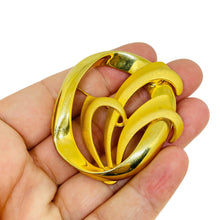 Load image into Gallery viewer, TARA signed vintage gold tone designer brooch
