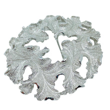 Load image into Gallery viewer, TRIFARI crown signed silver tone designer brooch earrings set
