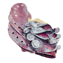 Load image into Gallery viewer, Vintage 80's flapper art deco style ladies face designer pin brooch
