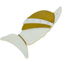 Load image into Gallery viewer, Vintage 80's flapper art deco style ladies face pearl gold designer pin brooch
