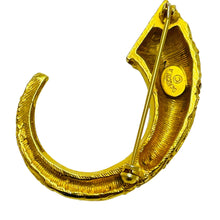 Load image into Gallery viewer, Vintage DENICOLA signed gold tone designer bracelet
