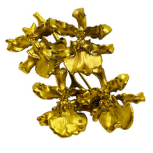 Load image into Gallery viewer, Vintage HAWAIIAN REALITIES signed gold plated modernist designer brooch
