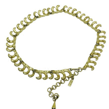 Load image into Gallery viewer, Vintage MONET signed gold tone designer necklace
