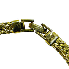 Load image into Gallery viewer, Vintage NAPER signed gold tone designer chain bracelet
