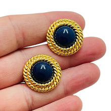Load image into Gallery viewer, Vintage NAPIER gold clip on earrings
