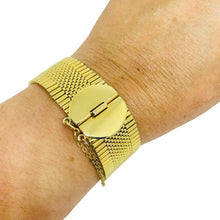 Load image into Gallery viewer, Vintage NAPIER signed plated designer bracelet
