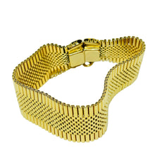 Load image into Gallery viewer, Vintage NAPIER signed plated designer bracelet
