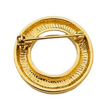 Load image into Gallery viewer, Vintage ST JOHN signed gold tone designer brooch
