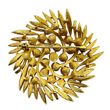 Load image into Gallery viewer, Vintage TRIFARI crown gold tone pearls designer brooch
