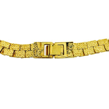 Load image into Gallery viewer, Vintage gold tone chain designer necklace
