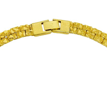 Load image into Gallery viewer, Vintage gold tone chain designer necklace

