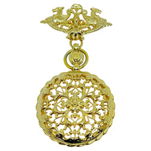 Load image into Gallery viewer, Vintage gold tone designer brooch
