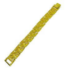 Load image into Gallery viewer, Vintage gold tone massive link designer bracelet
