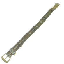 Load image into Gallery viewer, Vintage gold tone with faux jade cabochons designer mesh bracelet
