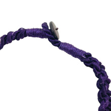 Load image into Gallery viewer, Vintage huge purple artisan handmade designer necklace
