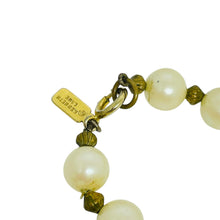 Load image into Gallery viewer, Vintage signed gold enamel designer earrings
