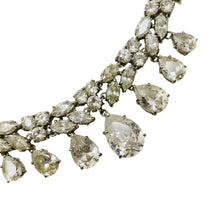 Load image into Gallery viewer, Vintage silver tone glass stones dangle charm designer bracelet
