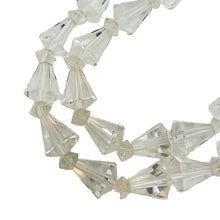 Load image into Gallery viewer, Vintage unique faceted glass beaded designer necklace
