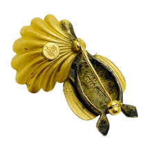 Load image into Gallery viewer, WELLS 12k gold filled little duck designer brooch
