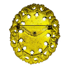 Load image into Gallery viewer, WESTERN GERMANY signed vintage gold designer brooch
