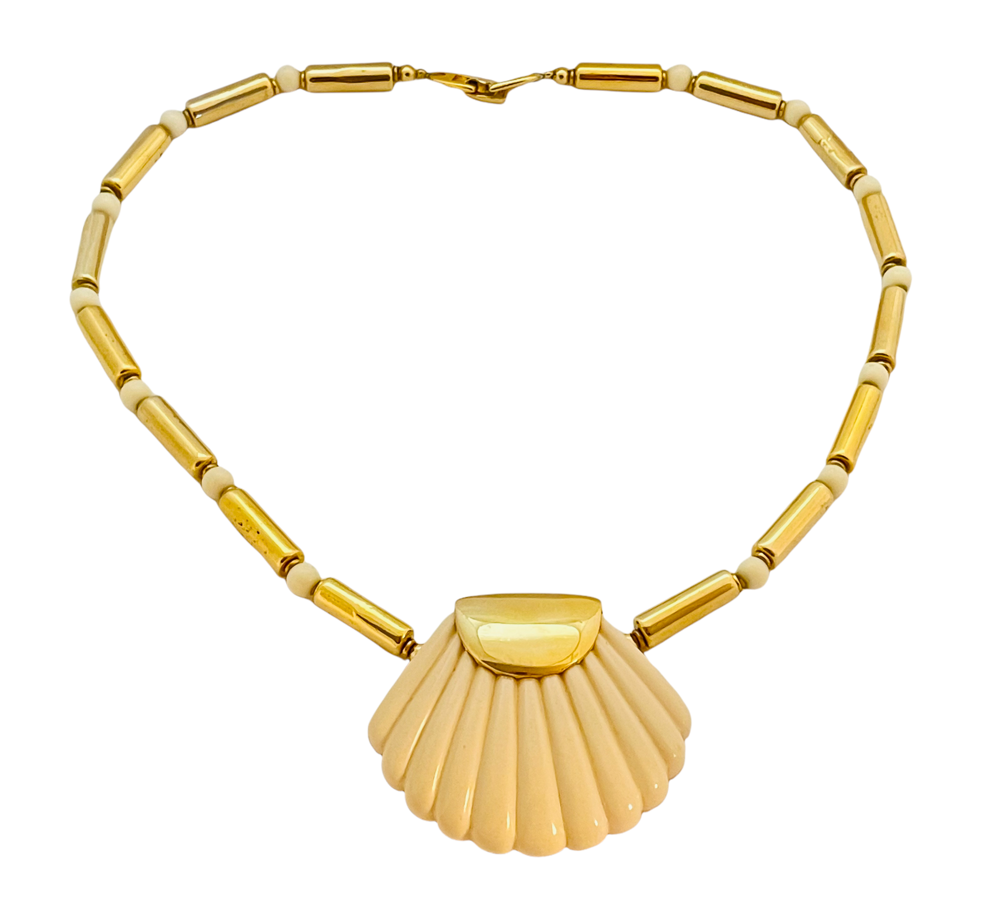 Napier Vintage Gold Necklace w Textured Gold Wings – Modig